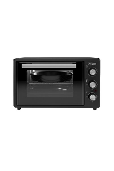 Zilan ZLN 5323 Gusto Electric Oven, 1800W, 35L, 250°C, 90min Timer, Black