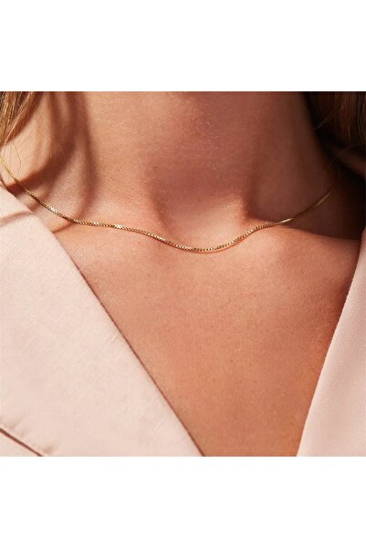 Produse.Top Colier roz auriu placat cu aur roz de 14 K COL100