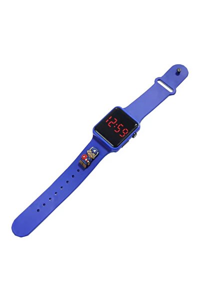 Produse.Top Ceas Copii albastru cu cadran digital si bratara silicon reglabila QUARTZ CDQZ107