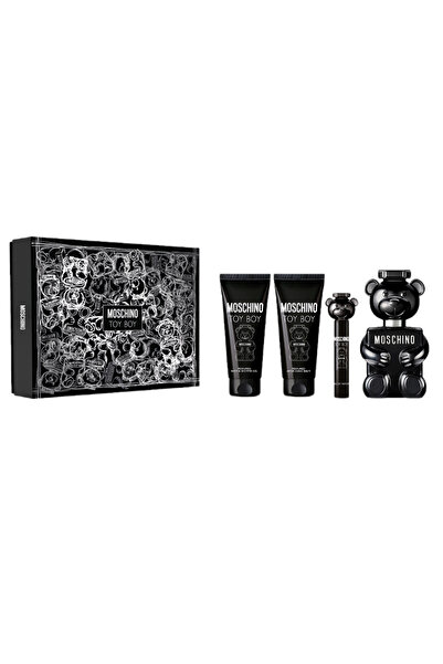 Moschino Toy Boy For Men Set Eau De Parfum 100ml + Eau De Parfum 10ml + Sg 100ml + As 100ml