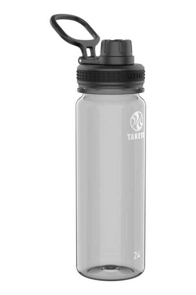 Generic Takia Tritan Water Bottle – 700 ml Storm Black – Leak-proof, Durable,...