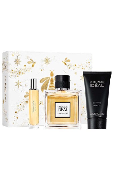 Guerlain L'Homme Ideal For Men Set Eau De Toilette 100ml + Eau De Toilette 10ml + Sg 75ml