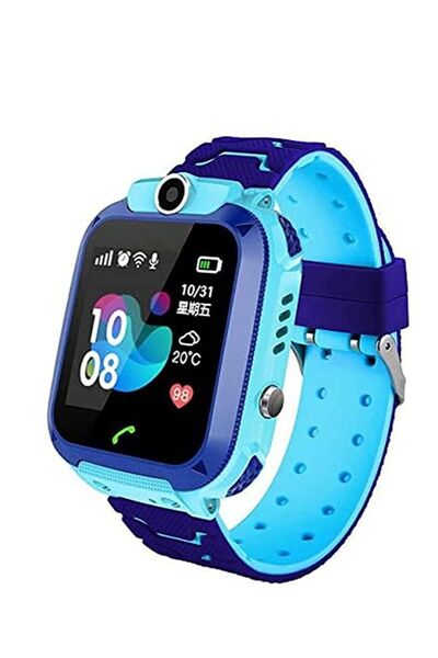 Generic Waterproof Smart Watch For Kids Blue