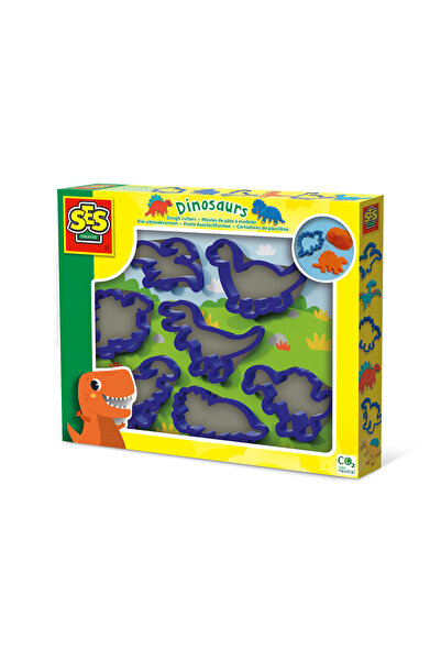 SES Creative Set 7 forme pentru modelaj, SES Creative, Dinozauri, usor de cur...