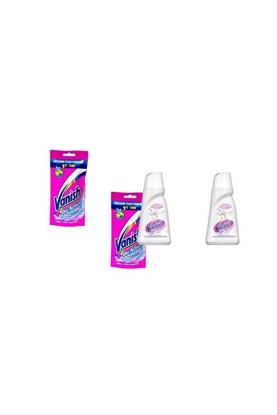 Vanish Set 4 x Variety, 2 x Pete Lichid 100ml Alb, 2 x Pete Lichid 1l Alb
