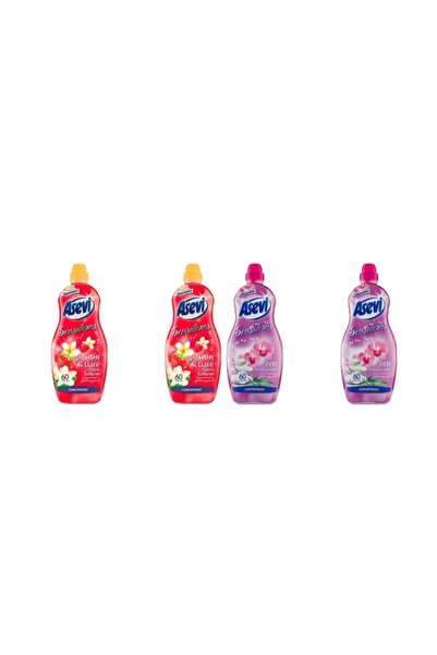 ASEVI Asevi Cleaning Set, 2 x Fabric Conditioner 1.44L Conce Pasion&Tiare, 2 x Fabric Conditioner 1.44L Zen Concentrate