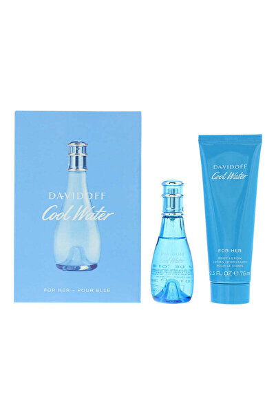 Davidoff Cool Water For Women Set Eau De Toilette 30ml + Bl 75ml