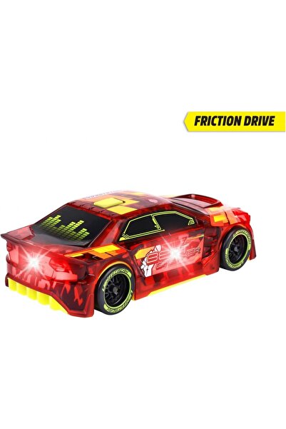Dickie Toys سيارة لعبة BEAT BREAKER مع تغيير الإضاءة والموسيقى - سيارة Street...