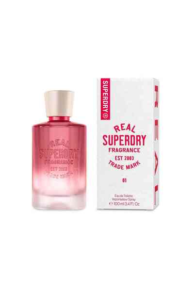 SUPERDRY Real 01 For Women Eau De Toilette 100ml + Bl 150ml Travel Set