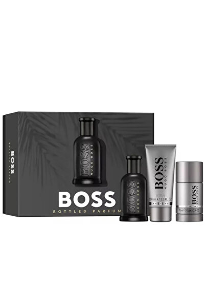 Hugo Boss Boss Bottled For Men Set Parfum 100ml + Sg 100ml + Deodorant Stick 75ml