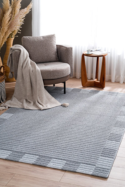 Koza Halı Koza Hayad Nomad Antrasit Halı Kilim Salon Oturma Odası Yatak Odası...