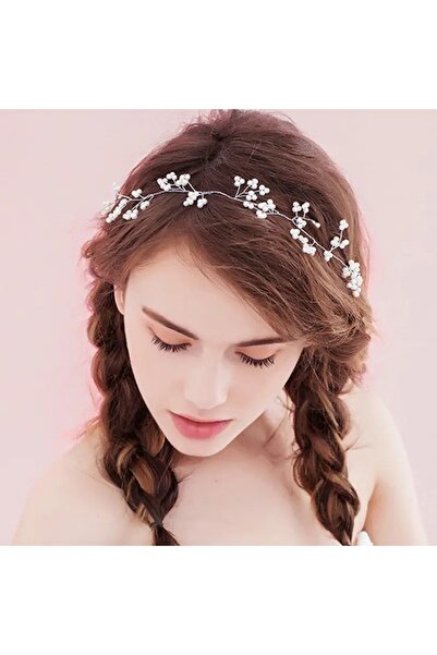 Produse.Top Bentita, coronita par mireasa cu perle decorative BPM01