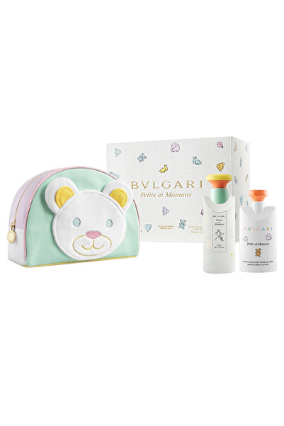 Bvlgari Petits Et Mamans For Women Set Eau De Toilette 100ml + Bl 75ml + Toiletry Pouch