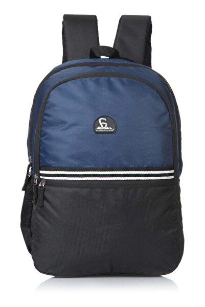 gnl حقيبة ظهر ستريا - كحلي/أسود، سعة 20 لتر، مقاومة للماء، أنيقة للتنقل والدراسة