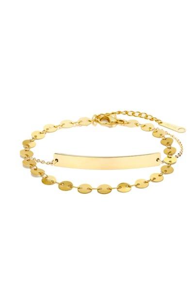 Produse.Top Set cu Doua Bratari Luxury Fashion Dama din material inoxidabil p...