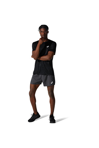 Asics CORE SS TOP Erkek Siyah Kısa Kollu Tshirt 2011C341-001