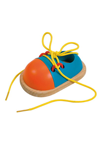 Woody Joc educativ Woody, Pantofior, Lemn