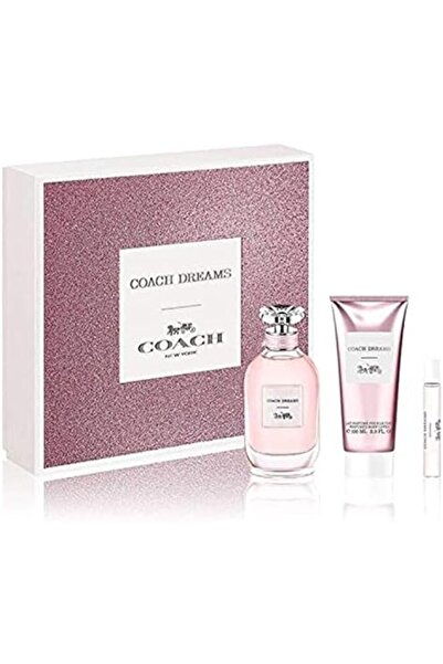 Coach Dreams For Women Set Eau De Parfum 90ml + Eau De Parfum 7.5ml + Bl 100ml