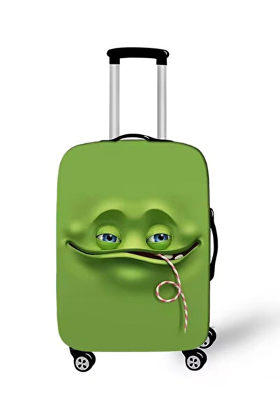 Huse Trolere Husa protectie troler "Green Emoji", Verde, marimea L