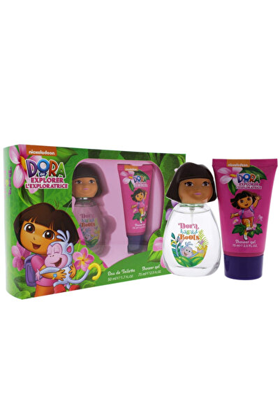 Air-Val مجموعة نيكيلوديون دورا ذا إكسبلورر دورا آند بوتس أو دو تواليت 50 مل + إس جي 75 مل