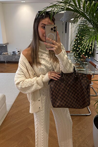 5in1Canpolat Ecru Hair Braided Triple Set 9016