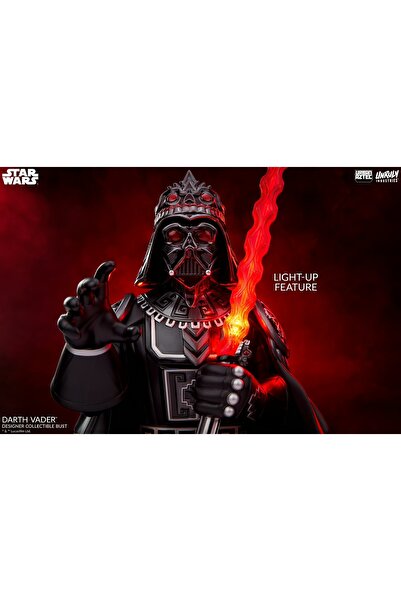 Unruly DARTH VADER Designer Collectible Bust by Industries