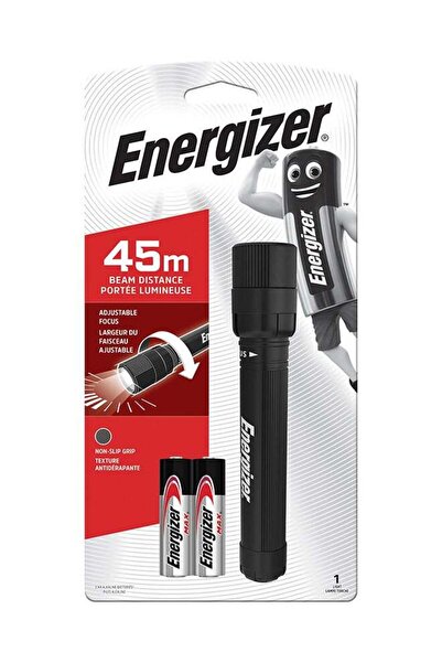 Energizer X-Focus One-Touch Waterproof LED Flashlight - Black