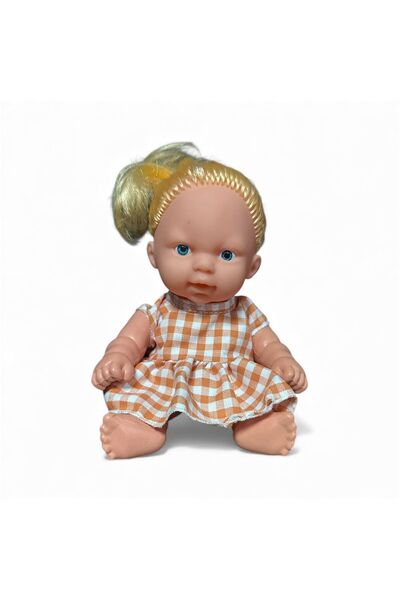 TekToys Nil Saçlı Kız Bebek 20 cm Oyuncak Bebek