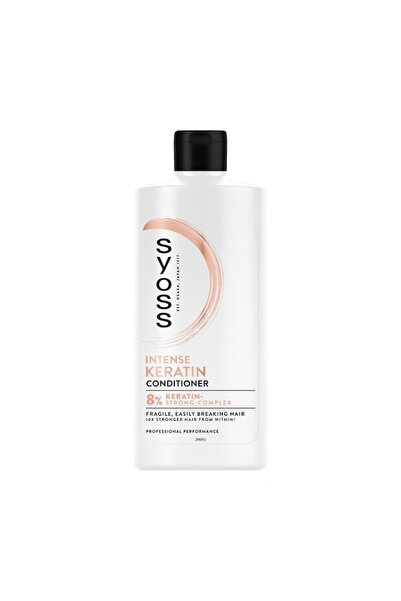 Syoss Set of 2 x Keratin Hair Conditioner, for Fragile Hair, 440 ml