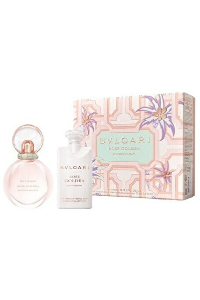 Bvlgari Rose Goldea Blossom Delight For Women Set Eau De Parfum 50ml + Bl 75ml
