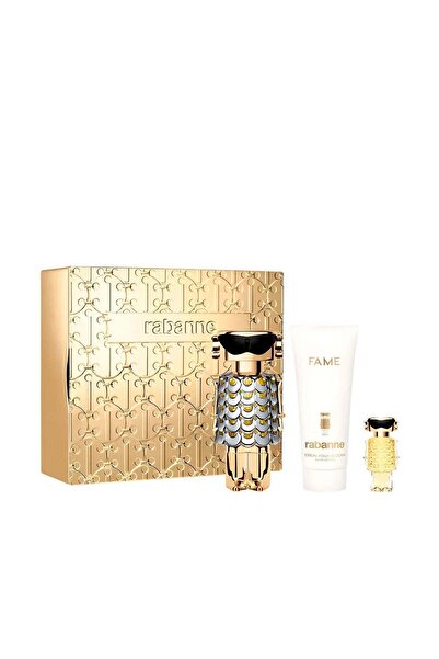 Paco Rabanne مجموعة فيم للنساء، او دي بارفان 80 مل + او دي بارفان 4 مل + لوشن...