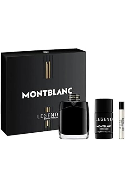 Mont Blanc Legend For Men Set Eau De Toilette 100ml + Eau De Toilette 7.5ml +...