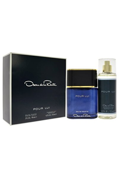 Oscar De La Renta Pour Lui For Men Set Eau De Toilette 90ml + Fragrance Mist ...