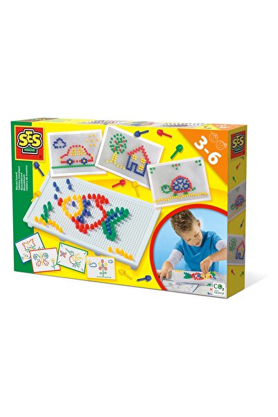 Ses Set creativ mozaic cu pioni Prescolari, fantezie
