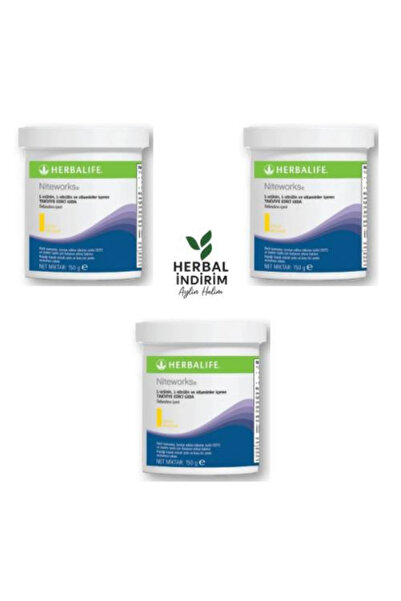 Herbalife Niteworks 3'lü Set Takviye Edici Gıda 150 gr