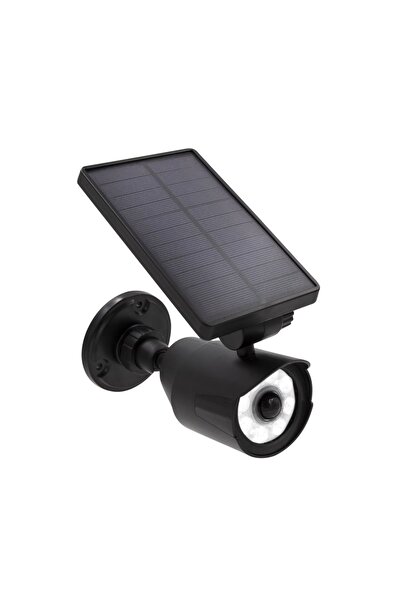PORKY Camera de supraveghere falsa cu panou solar si LED – pentru descurajare vizuala