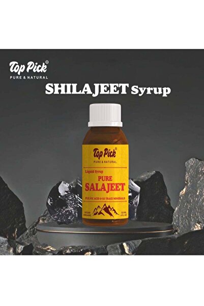 Toppik شراب شيلاجيت السائل من الهيمالايا النقي - 120 مل