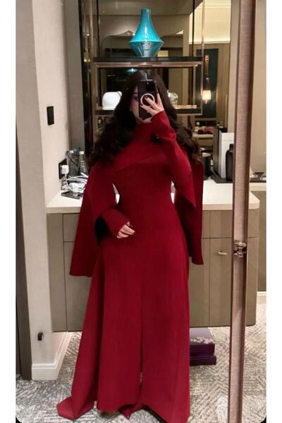 leon فستان عودي ناعم