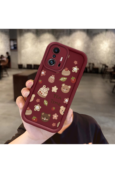 Hontinga حافظة هاتف من السيليكون الناعم متوافقة مع Xiaomi Mi 11T/Mi 11T Pro ب...