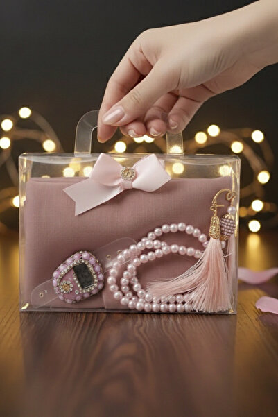 Markapolin Mevlid Gift Writing Headscarf Stone Dhikr Pearl Prayer Beads