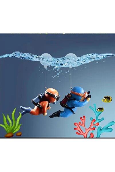 Dekor Akvaryumlara Uygun Dalgıç Akvaryum Dekoru