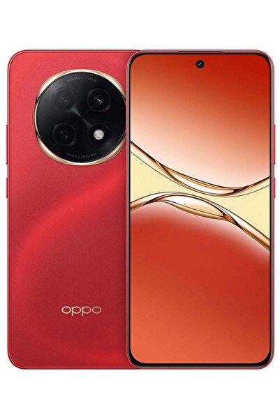 OPPO هاتف A5 Pro 5G ثنائي الشريحة، ذاكرة وصول عشوائي 8 جيجابايت، ذاكرة تخزين داخلية 256 جيجابايت، لون أحمر - النسخة العالمية