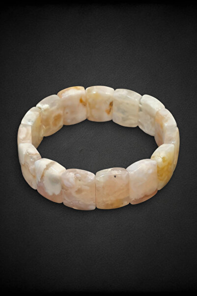 Pozitif Doğal Taş سوار من العقيق الزهري ذو هيكل مرن 528-2