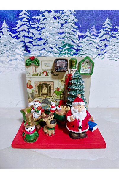 Kumsal Hobi Sanat Yılbaşı Tasarımlı Minyatür Sahne-14