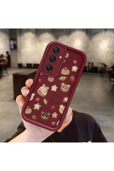 Hontinga حافظة هاتف من السيليكون الناعم متوافقة مع سامسونج جالاكسي A25 بأنماط...