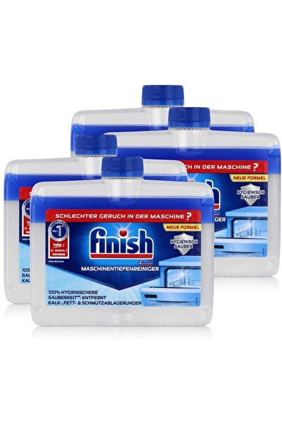 Finish Dishwasher cleaning solution set Regular, 4x250ml
