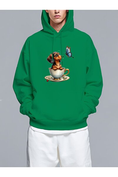 MIXSNOW Oversized Printed Hooded Sweatshirt-Trendy Casual Style Relaxed-Fit H...