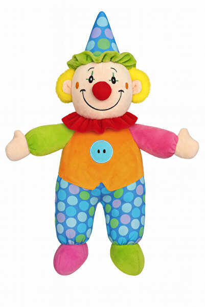 viyolmarketim لعبة قطيفة على شكل مهرج 50 سم - قطيفة ناعمة ملونة كبيرة الحجم -...