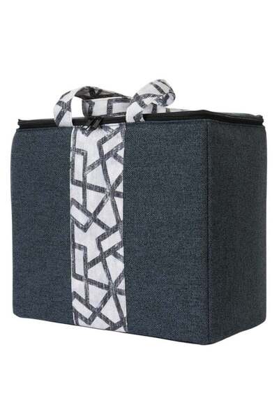 HOMEVEO سلة - شنطة الترامس– تصميم عملي ومتين لحفظ ترامس الشاي والقهوة والدلال وتنظيم الأغراض حجم كبير.