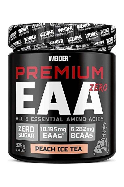 Weider شاي مثلج فاخر بنكهة الخوخ من إي إيه إيه زيرو، 325 غرام